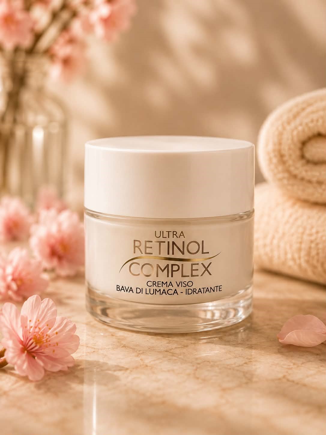 Crème hydratante visage rétinol complex