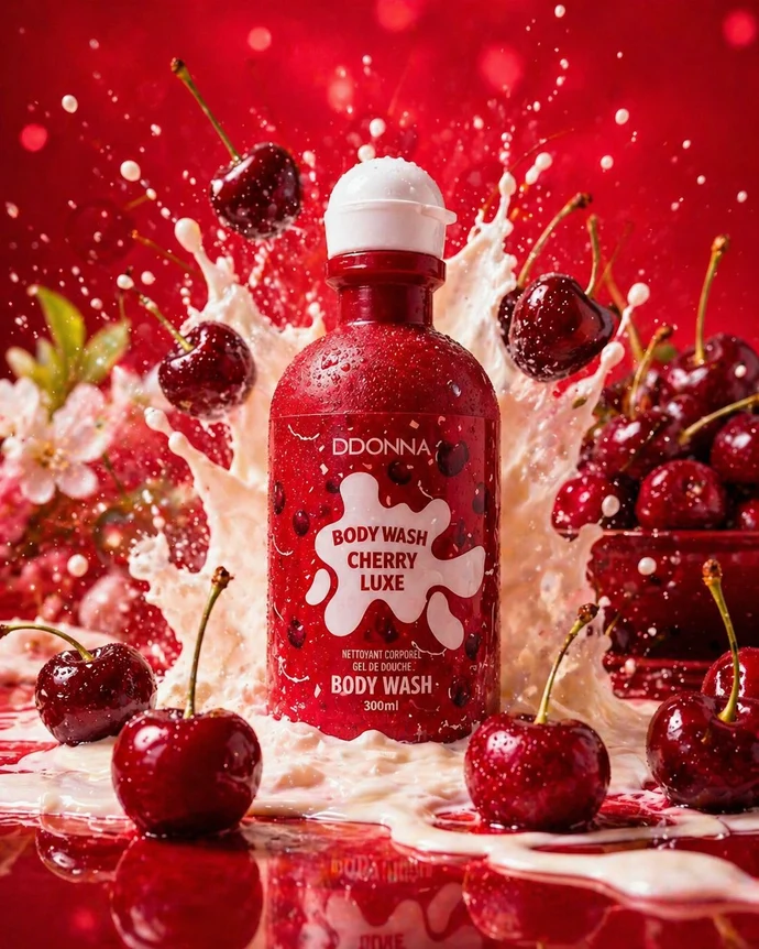 Gel Douche 280ml Cherry Luxe - D’Donna
