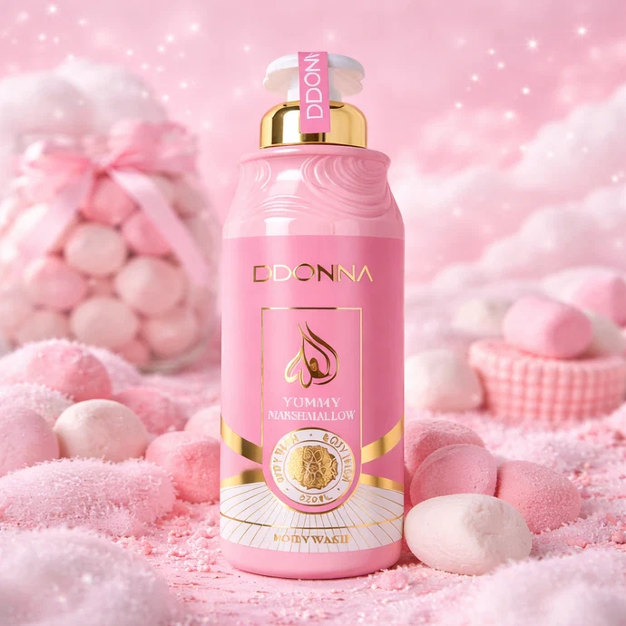 ✨ Gel Douche Yummy Marshmallow D’Donna – 520 ml