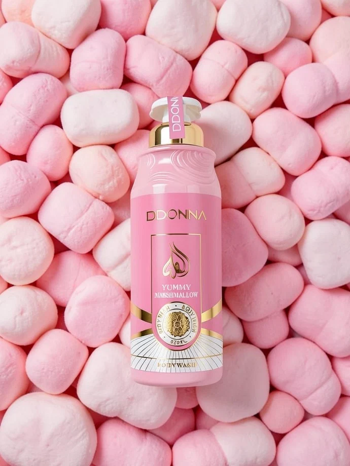 ✨ Gel Douche Yummy Marshmallow D’Donna – 520 ml – Image 3
