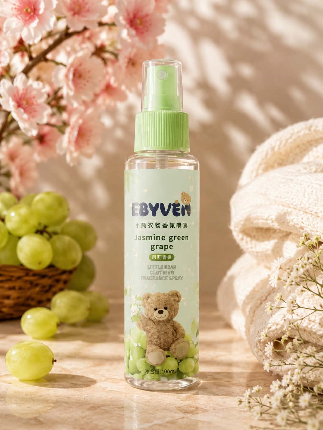 parfum de linge jasmine green grape